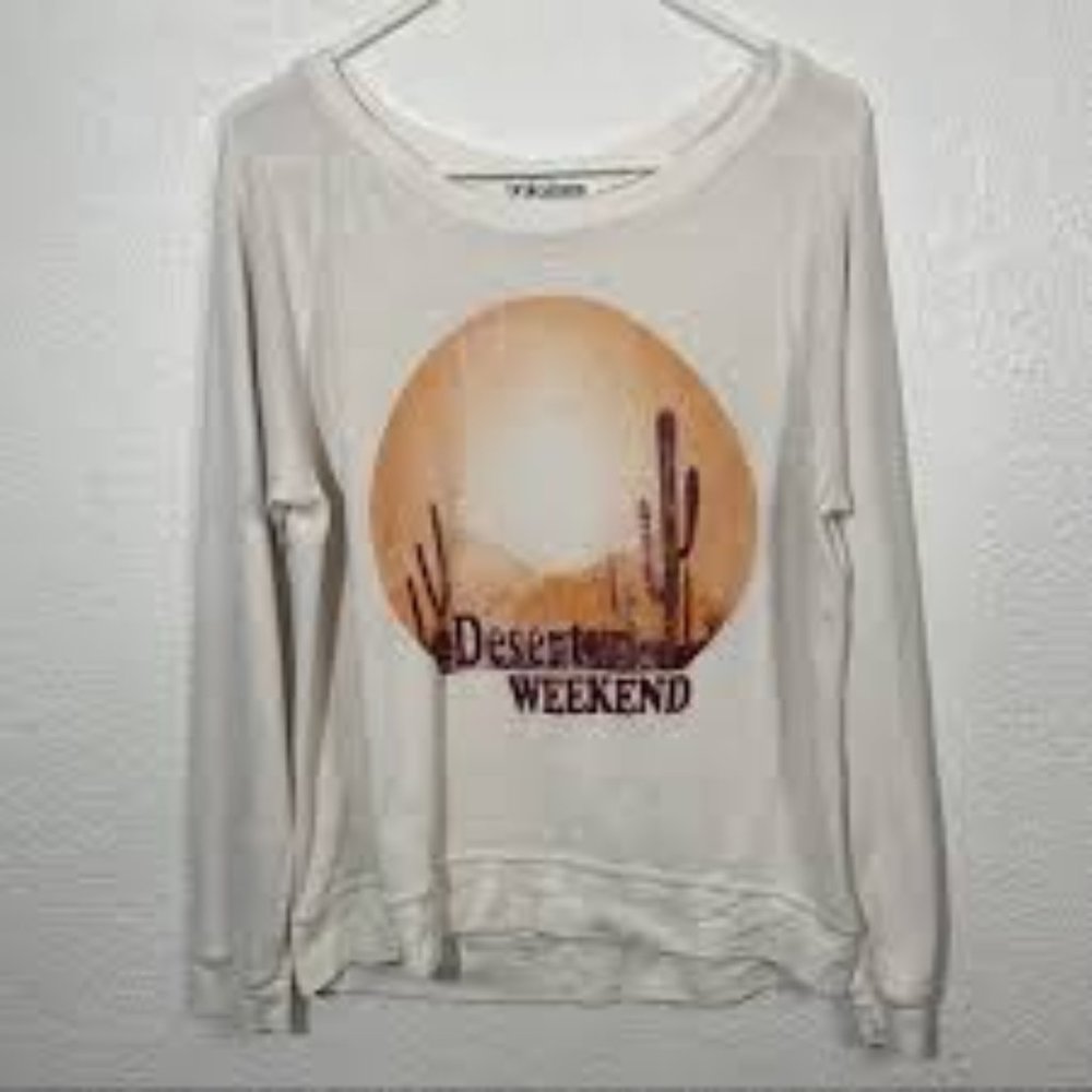 Brokedown Desert Weekend L/S Pullover Sweater*
